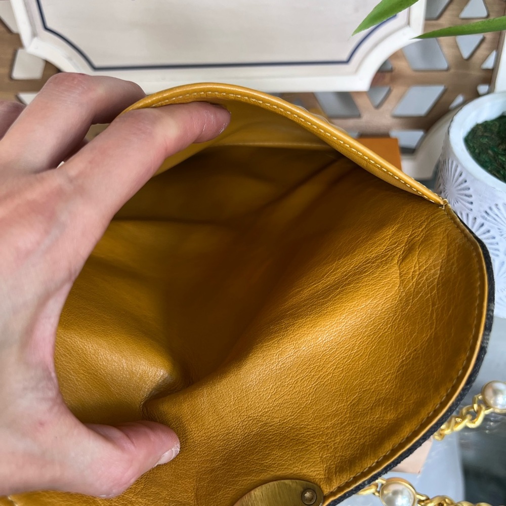 Louis Vuitton Pre-Loved Black Monogram Denim Amel… - image 6